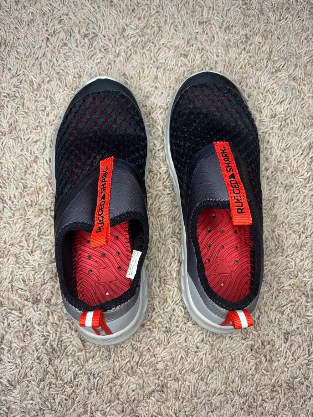 🦈Rugged Shark Kids Slip-On Water Shoes🦈